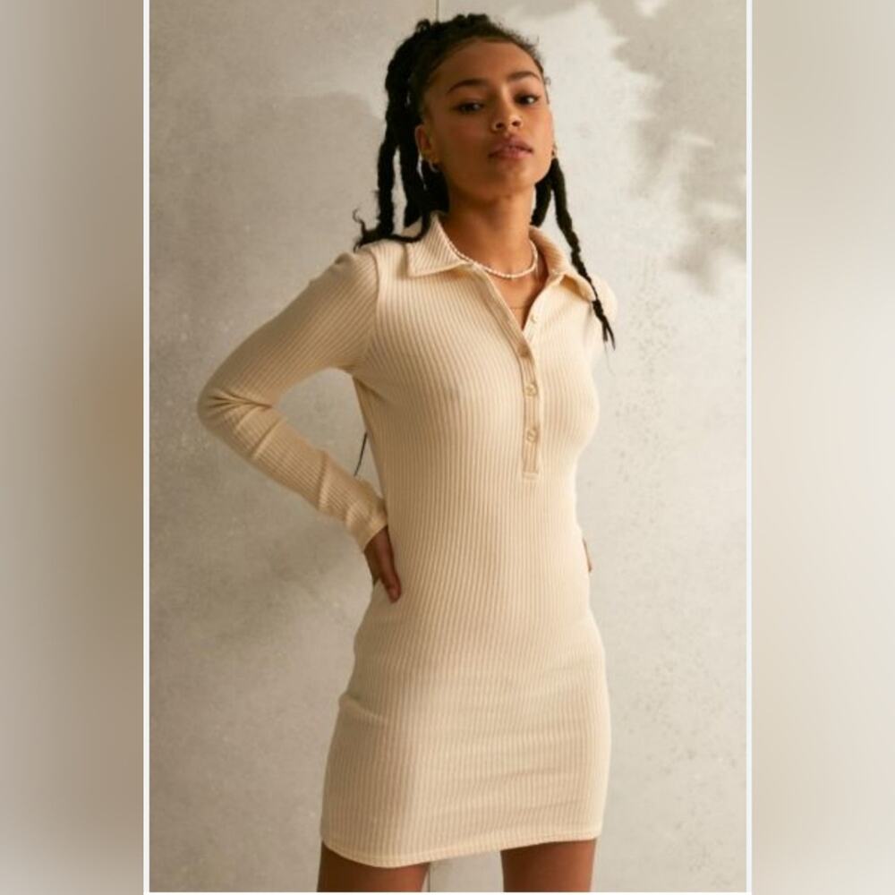 Urban Outfitters Polo long-sleeved mini dress - Picture 7 of 9